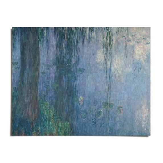 Weeping Willow 1 - Claude Monet - 10x12 - Wall Art Print - UNFRAMED