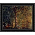 thumbnail image 1 of Weeping Willow 24x20 Black Ornate Wood Framed Canvas Art by Monet, Claude, 1 of 2