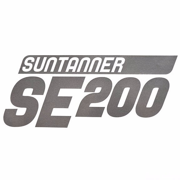 Weeres Boat Decal | Suntanner SE 200 Metallic Grey