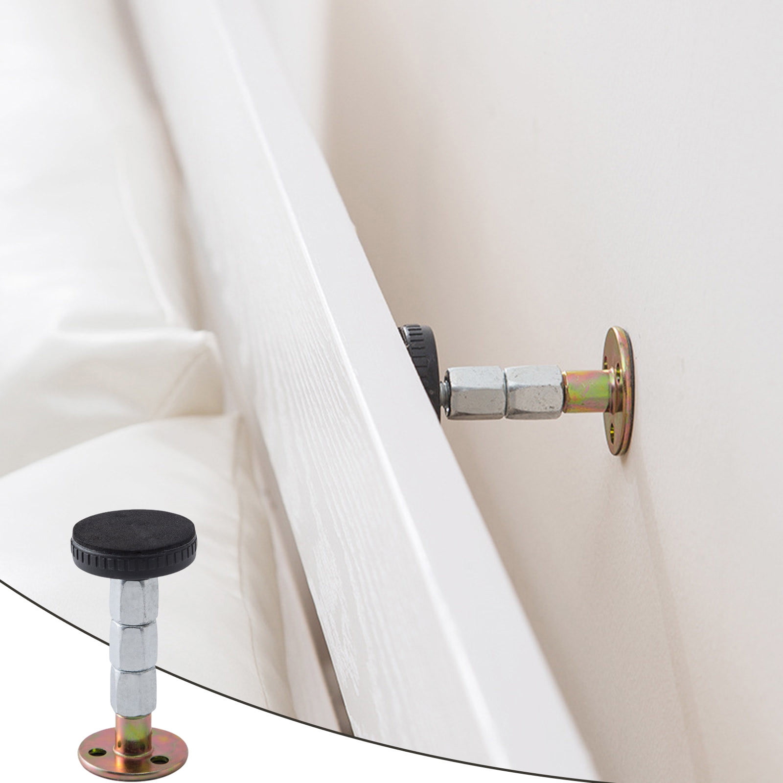 Weerihhol Adjustable Threaded Bed Frame Shake Tool Headboard Stoppers ...
