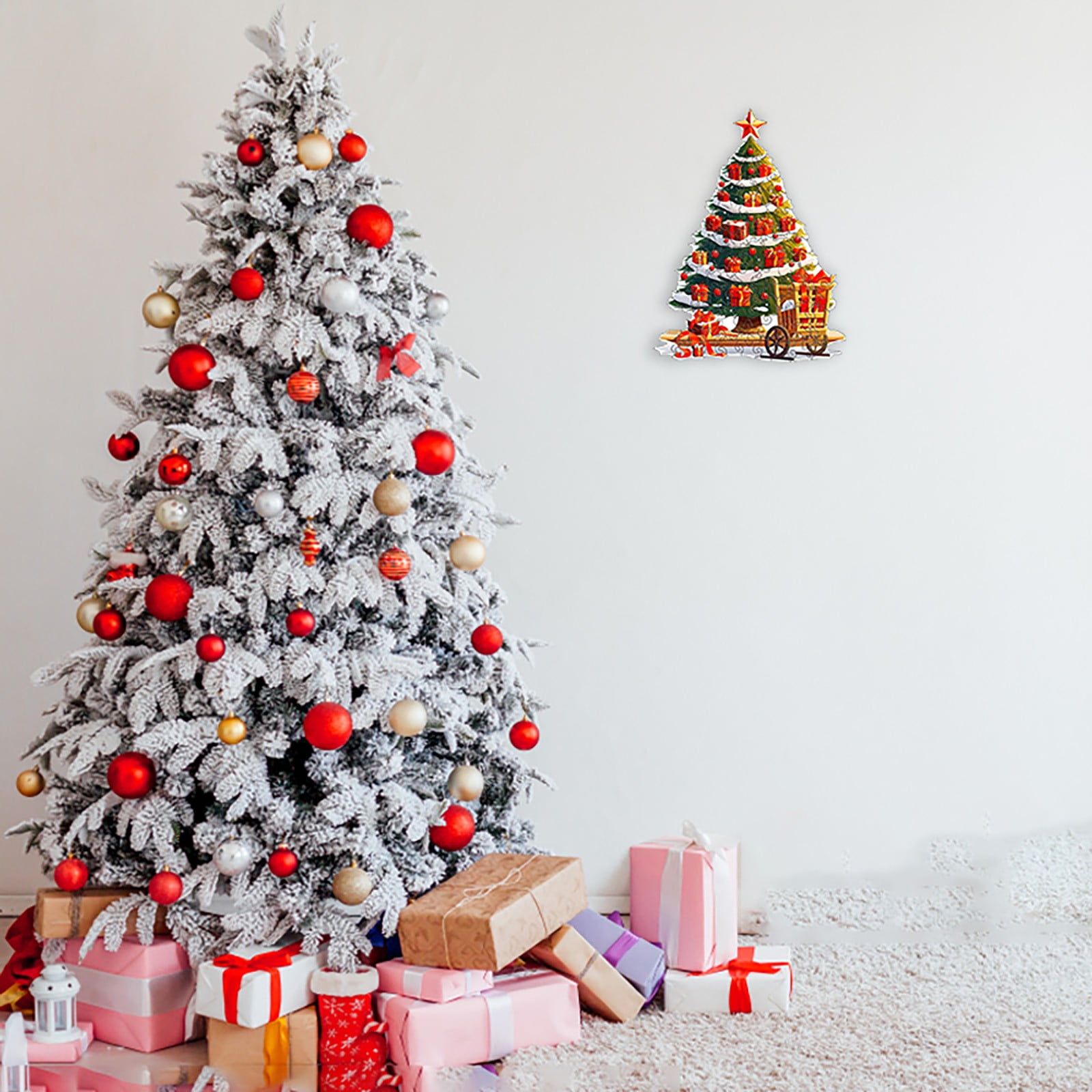 Weerihhol Christmas Santa Toy Puzzle With Festive Christmas Tree And