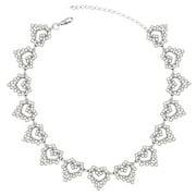 Weerihhol Custom Choker Kpop Heart Chain Choker Necklace For Women Collar Necklaces Jewellery Party Girl New Chocker