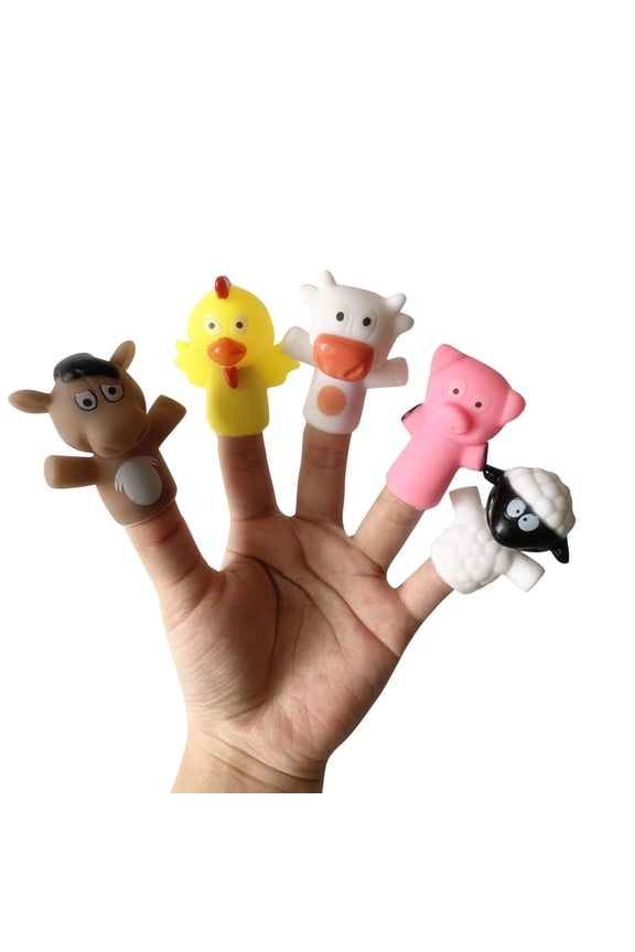 Early Education Soothing Finger Doll Gloves Toy Parent Child Interactive Gloves Storytelling Glove Puppets 14900 Hand Puppets for Toddlers Finger Socks Catchers Finger Pad Finger Cots