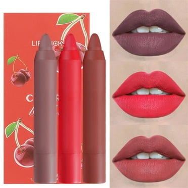 Weerihhol Lasting Makeup Gloss Pen Long Lip Lipstick Pencil Crayon Soft Lipstick Lipstick Mauve