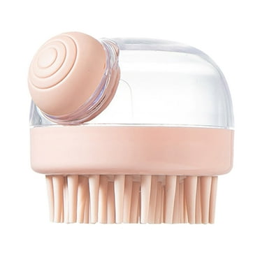 Weerihhol Shampoo for Cats And Dogs Type Silicone Pet Bath Brush Plus Liquid Massage Brush For Dog And Cat Bath Brush Pet Cleaning Supplies