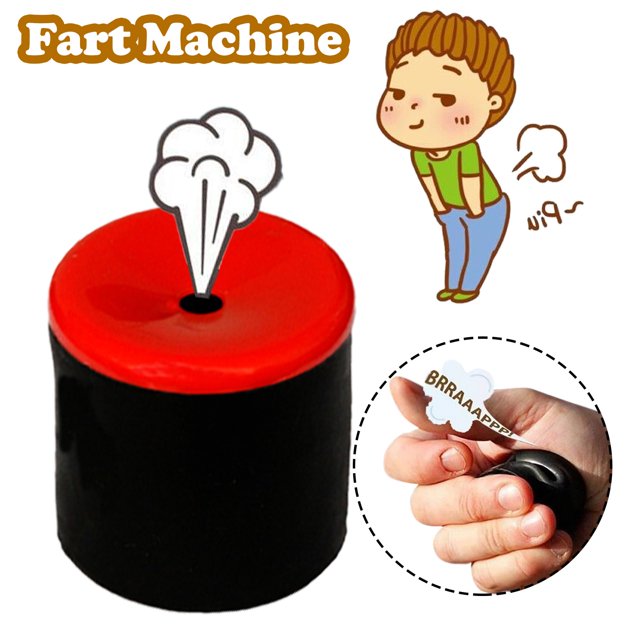 Weerihhol The Fart Tube Fart Bucket New Strange Tricky Props Toy 2er