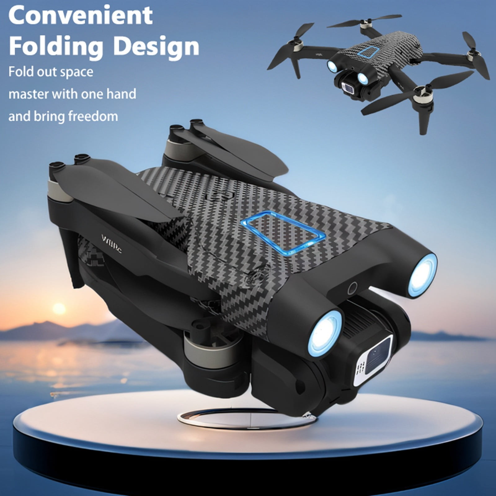 Weerihhol The Is Equipped With A 4K Camera A Foldable Brushless Motors
