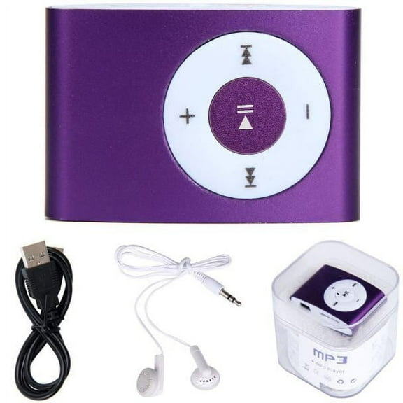 Weerihhol USB Mini MP3 Player Support 32GB With headphone PP