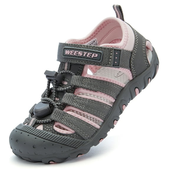Weestep Boys and Girls Closed Toe Quick Dry Beach Hiking Sandal