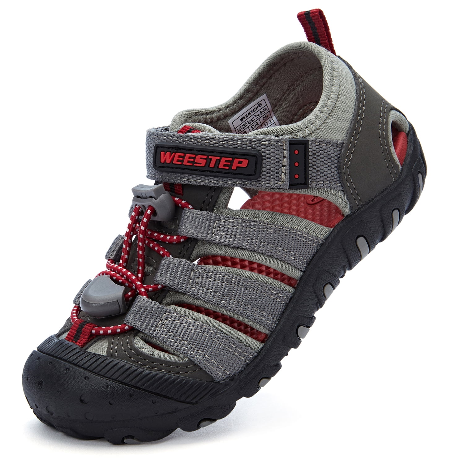 Weestep Boys and Girls Closed Toe Quick Dry Beach Hiking Sandal
