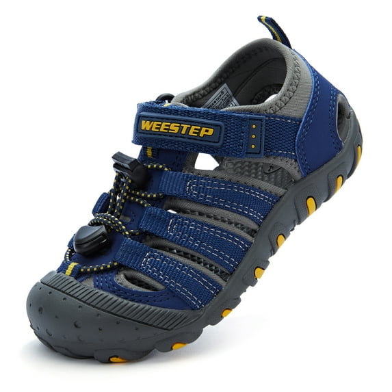 Weestep Boys and Girls Closed Toe Quick Dry Beach Hiking Sandal