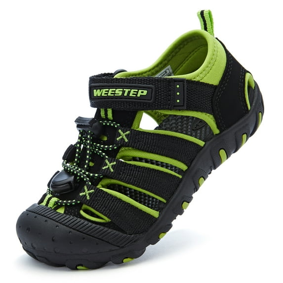 Weestep Boys and Girls Closed Toe Quick Dry Beach Hiking Sandal