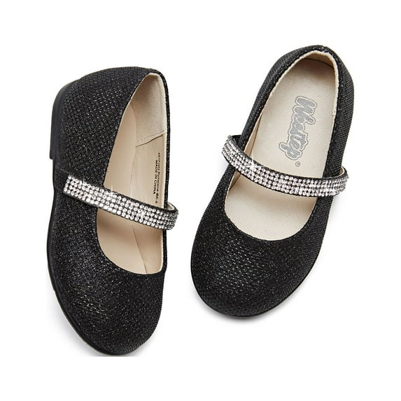 Weestep Girls Toddler/Little Kid/Big Kid Ballet Flat Dress Mary Jane Shoes