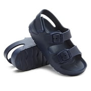 Weestep Lightweight EVA Sandals for Boys and Girls - Easy Hook and Loop Closure for Toddlers and Little Kids