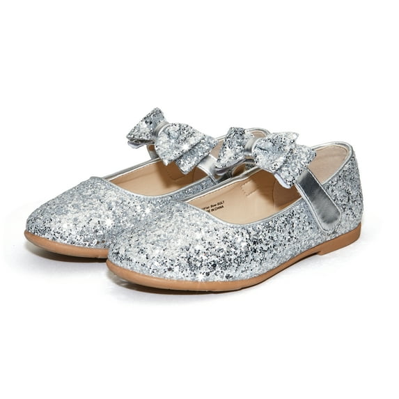 Weestep Toddler/ Little Kid Girl Dress Ballet Flat Mary Jane Ballerina Shoe