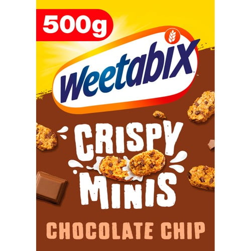 Weetabix Crispy Minis Chocolate 500g, British Import (Pack of 3)