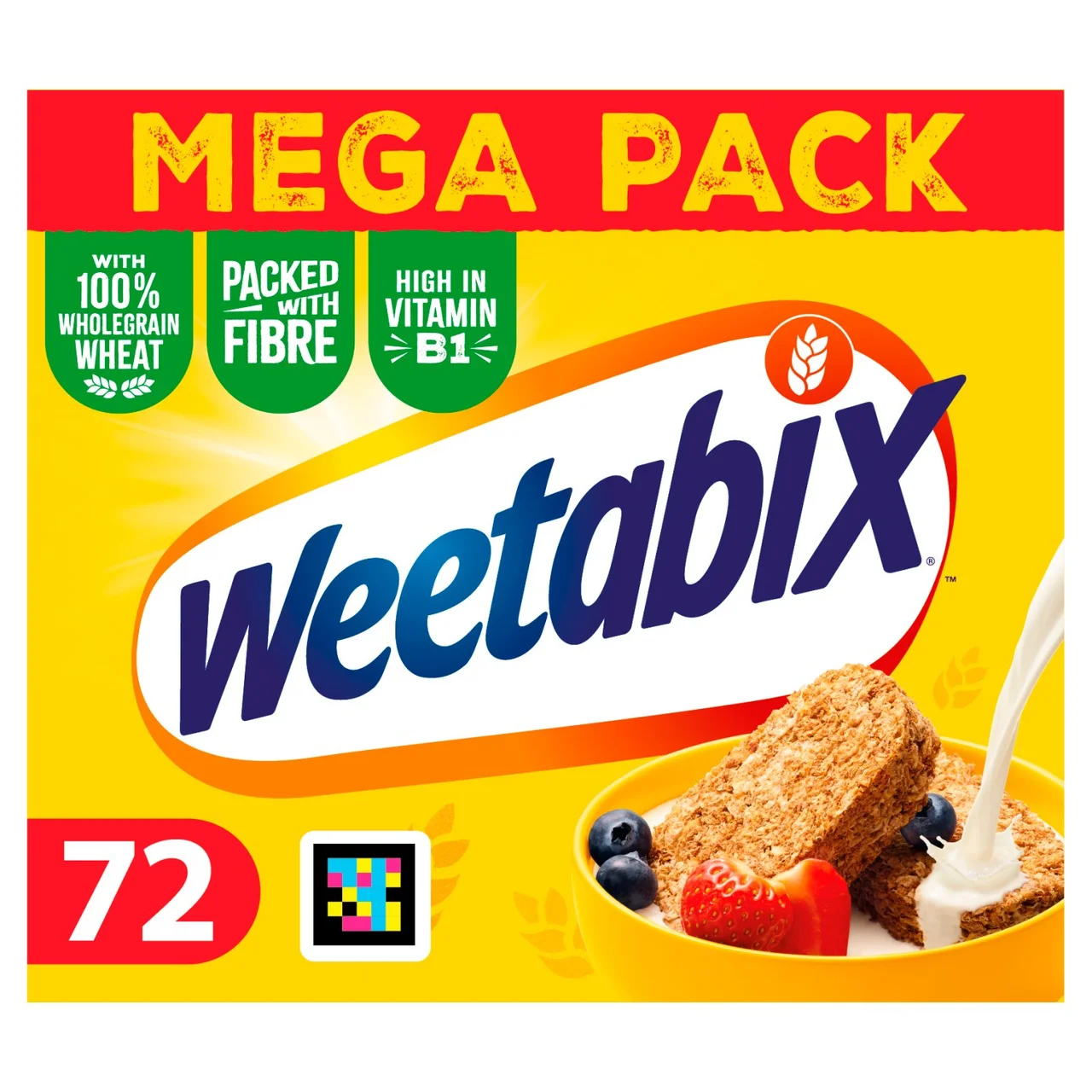 Weetabix Cereal 72 Pack, Imported from Britain