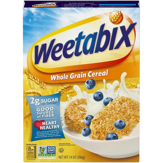 Weetabix Whole Grain Cereal Biscuits 14 oz