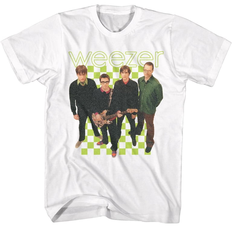 Weezer 2001 Lineup White T-Shirt - Walmart.com