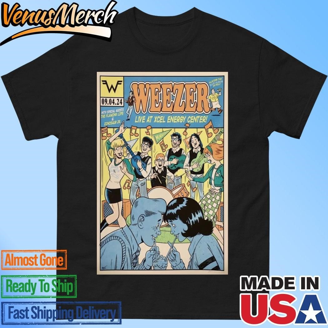 Weezer At Xcel Energy Center In Saint Paul Mn On September 4 2024