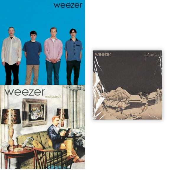 Weezer (Blue Album) & Maladroit & Weezer (Red Album) [LP Vinyl Bundle]