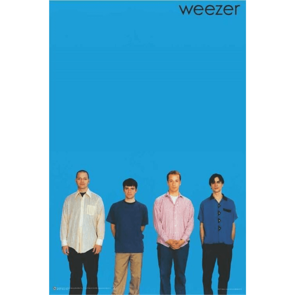 Weezer Blue Album Poster - Walmart.com