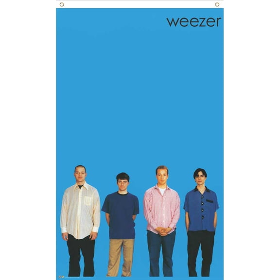 Weezer Blue Fly Flag 3' x 5'