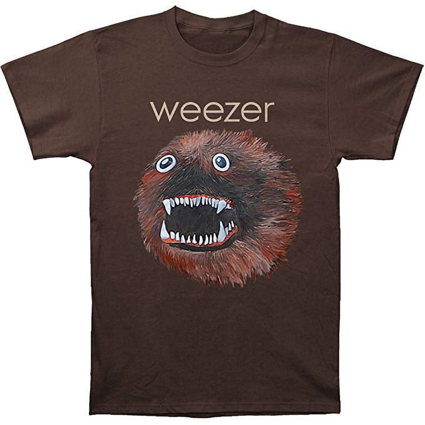 Weezer Head Men's Brown T-Shirt - Walmart.com