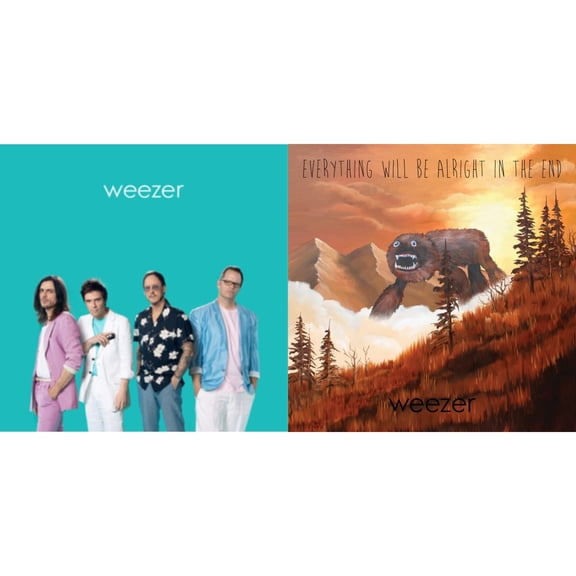 Weezer: Teal Album & Everything Will Be Alright In The End [LP Vinyl Bundle]
