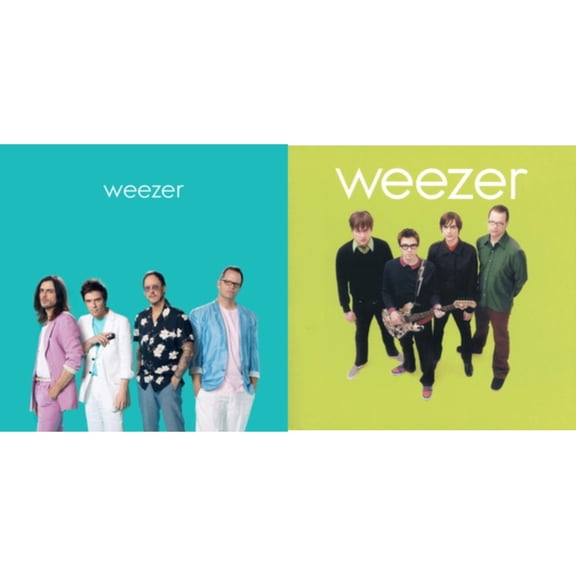 Weezer: Teal Album & Weezer (Green Album) [LP Vinyl Bundle]