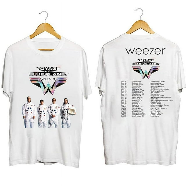 Weezer Voyage To The Blue 2024 Tour Shirt, Weezer 2024 Concert