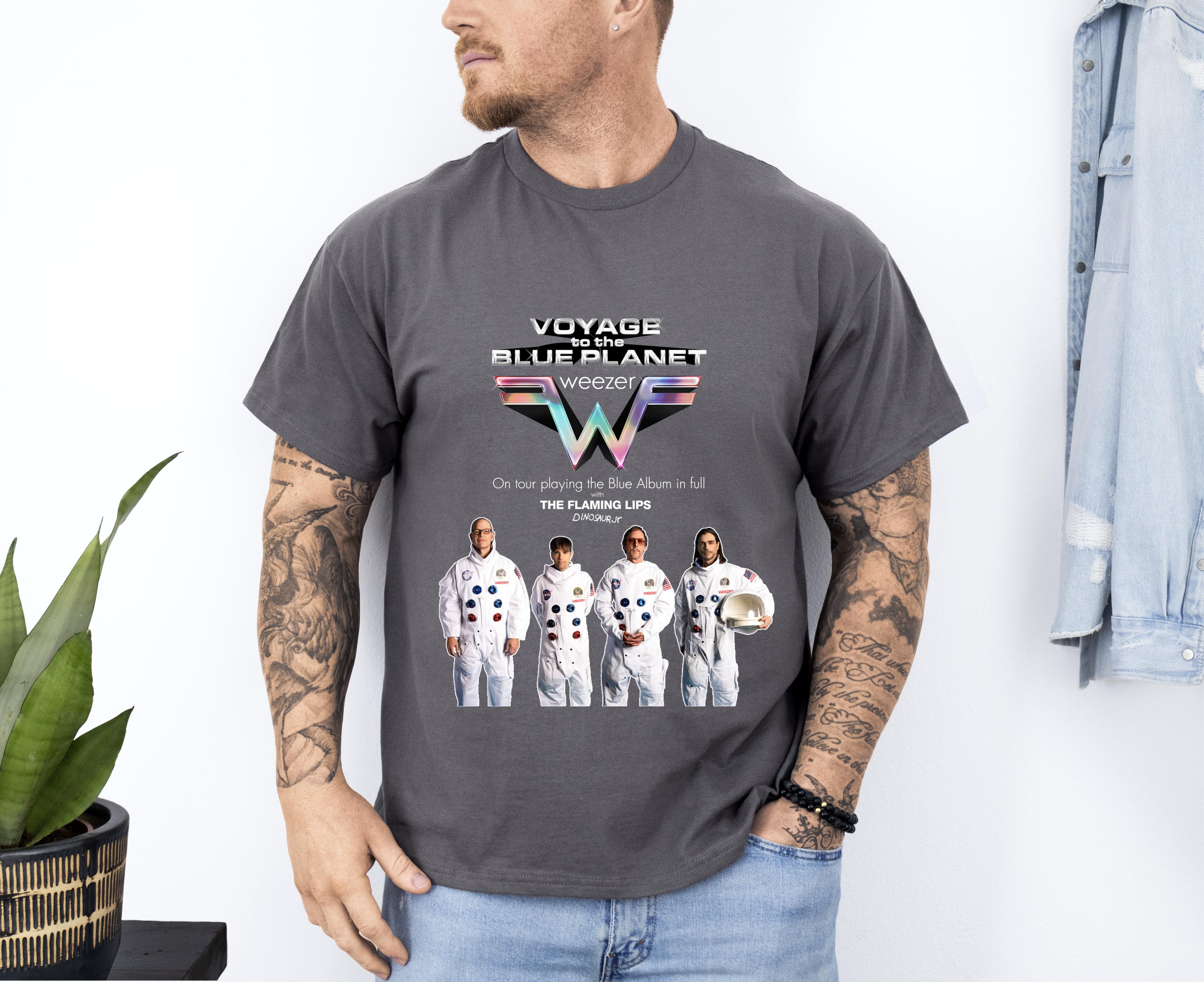 Weezer Voyage To The Blue 2024 Tour, TShirt Beautiful, Top