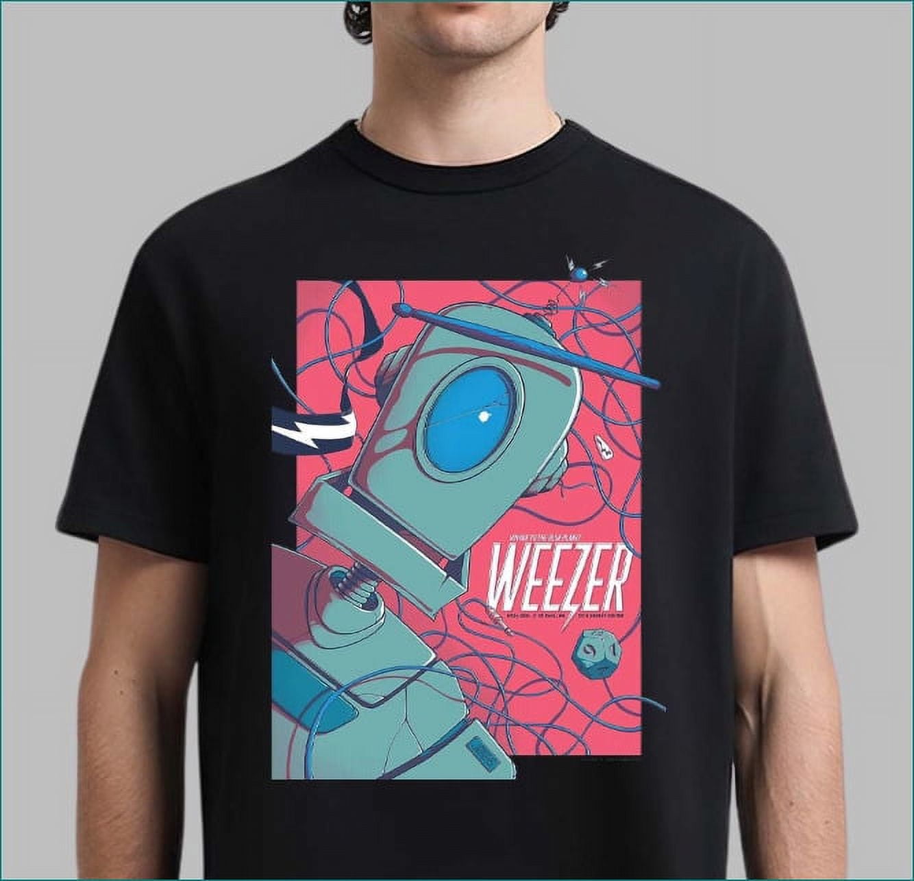 Weezer Voyage To The Blue Poster For Show In St Paul MN SEP 4 T