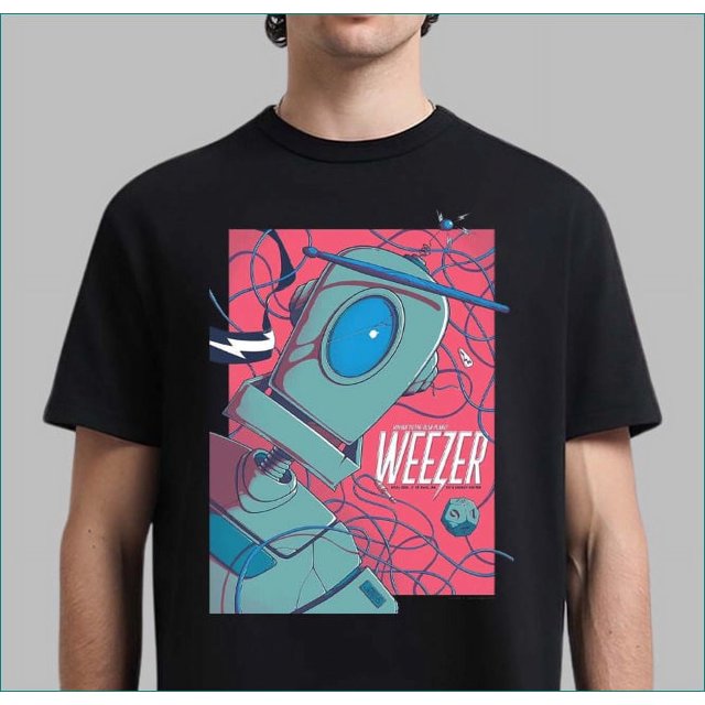 Weezer Voyage To The Blue Poster For Show In St Paul MN SEP 4 T