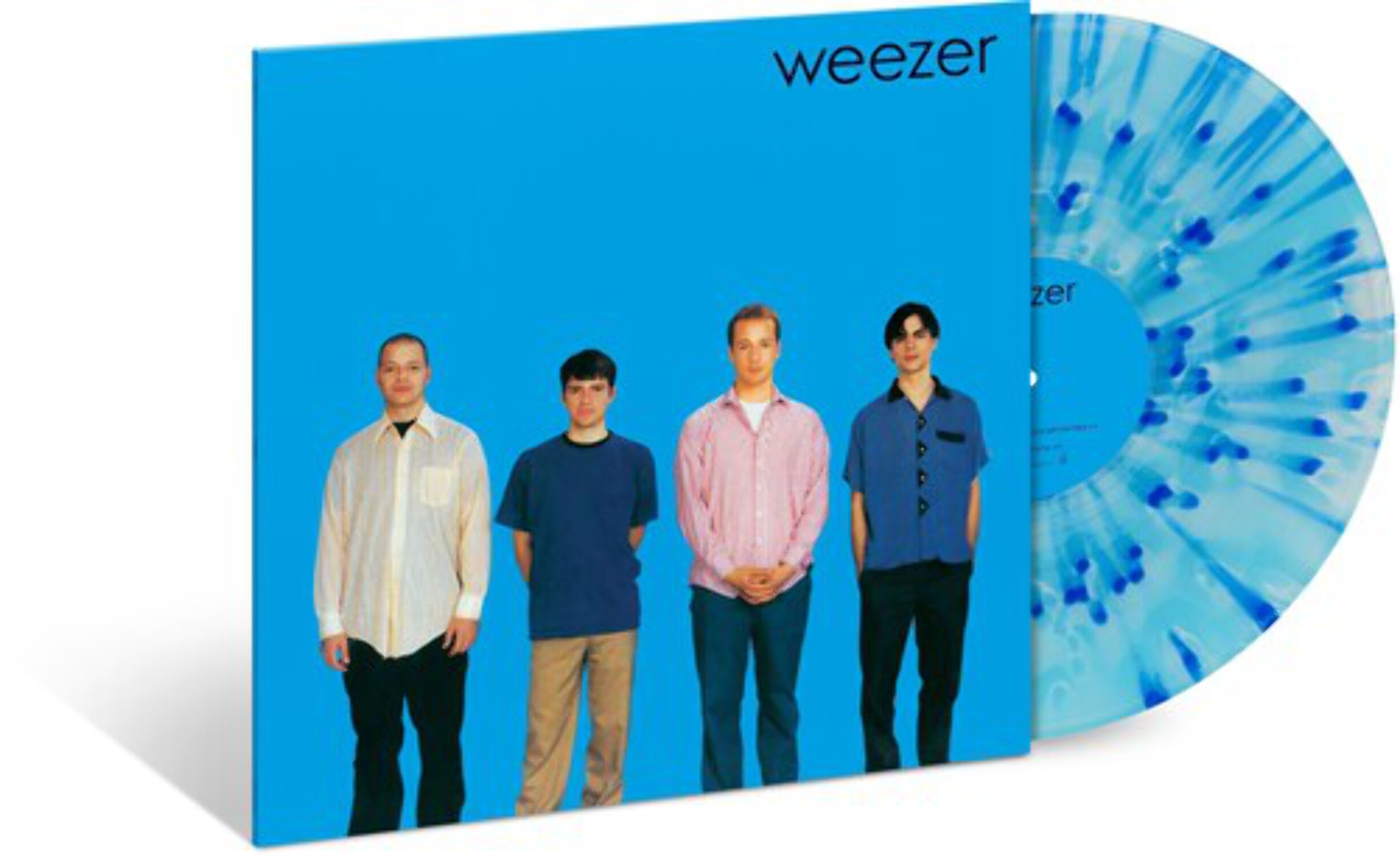 Weezer Weezer Blue Album LP Blue Clear Walmart