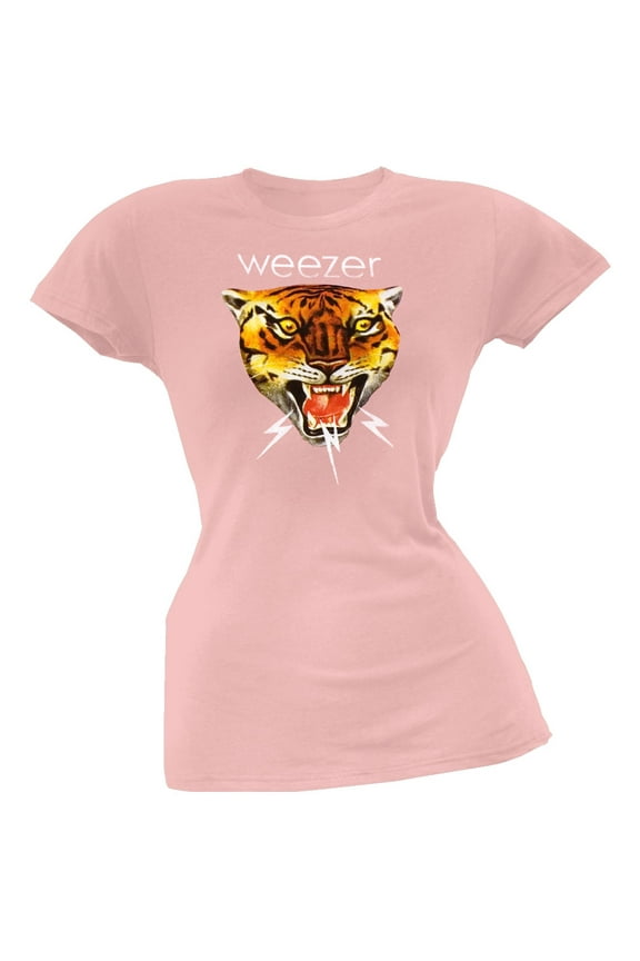 Women's Juniors Tiger Short Sleeve T Shirt