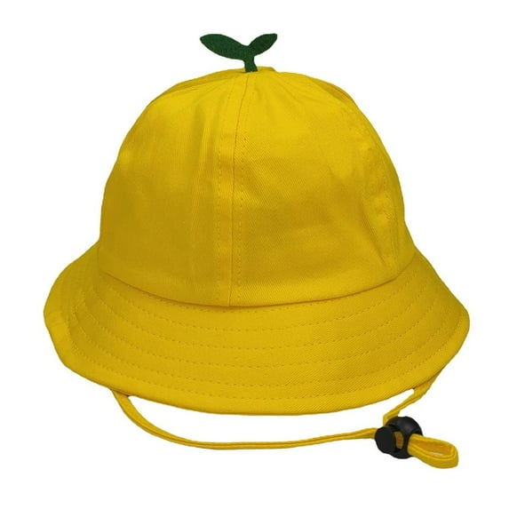 Weflink Adjustable Baby Sun Hat Cotton Fabric Summer Essential Headwear For 48-54cm Head Circumference Easy Care