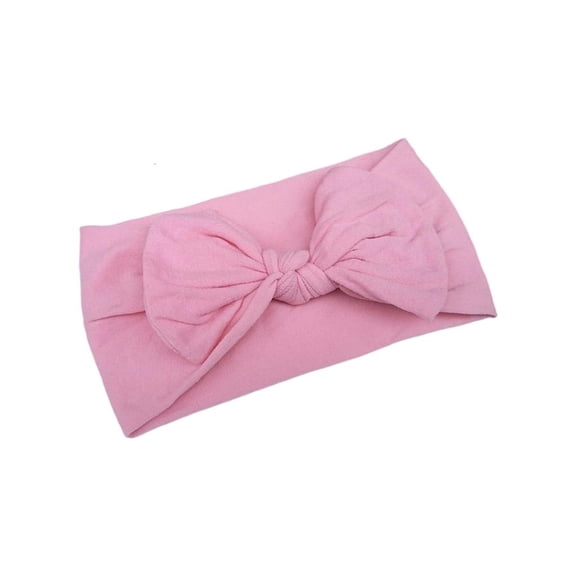Weflink Adjustable Infant Hair Accessory Gentle Nylon Bows For Newborns Toddlers