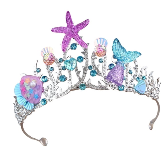 Weflink Baroque Themed Compound Metal Headpiece for Infanta Costumes Parties and Stage Perform