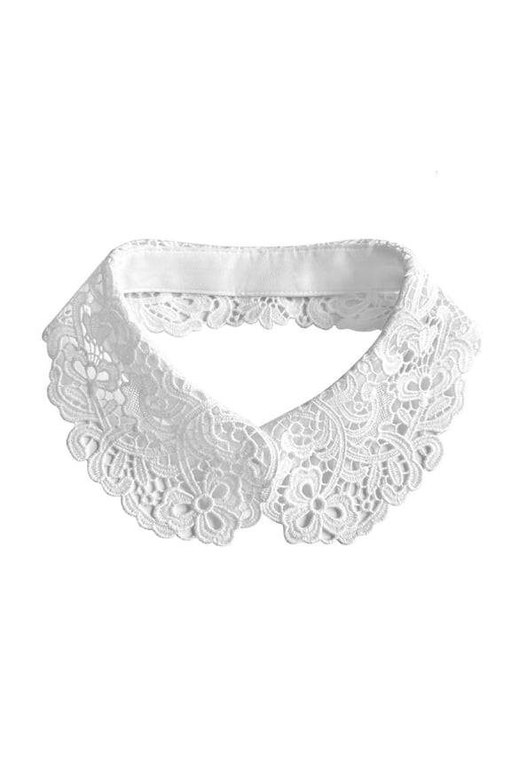 Breathable Detachable Lace Collar Quick Attachment Accessory For Blouses