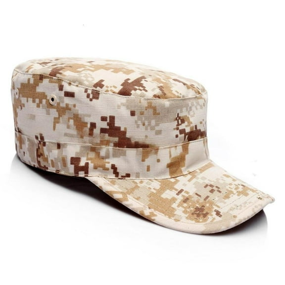 Weflink Cadet Style Green Caps Adjustable Unisex Outdoor Hat Ventilated Design