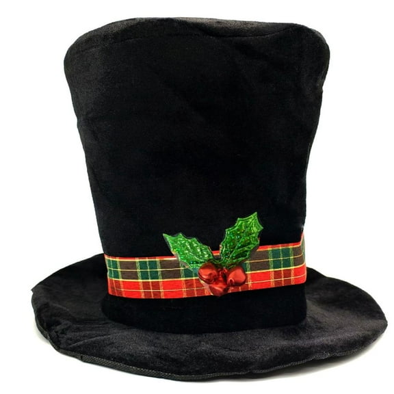 Weflink Charming Snowman Design Top Hat Christmas Party Hat for Gentlemen Festival