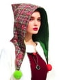 thumbnail image 1 of Weflink Cheerful Gingham Hat Christmas Glitter Witch Leprechaun Hat Holiday Unisex Wear, 1 of 12