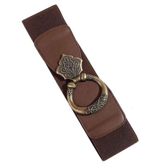 Weflink Corset Quick Adjust Waist Support Belt NonSlip Elastic Band For Active Lifestyle Formal Casual Clothing