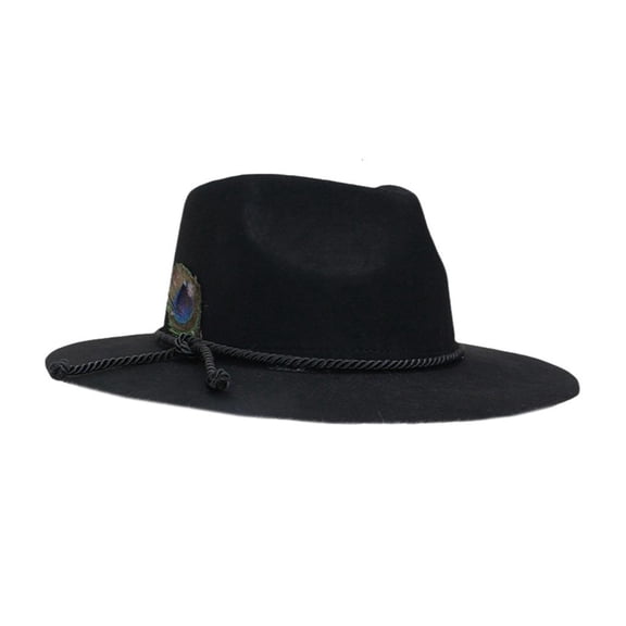 Weflink Distressed Gentleman Hat Wool Soft Durable Unisex Design Perfect For Fashion Enthusiasts