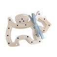 thumbnail image 1 of Weflink Elegant Dot Bows Dog Hairpin Practical Acrylic Barrettes Hair Accessory, 1 of 7
