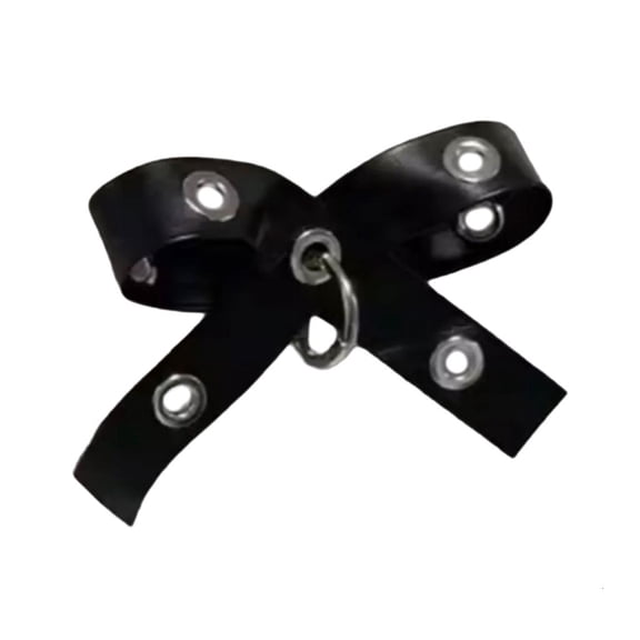 Weflink Elegant Wing Hairclip Dark Bows Balletcore Clip Girl Headwear Hair Clip