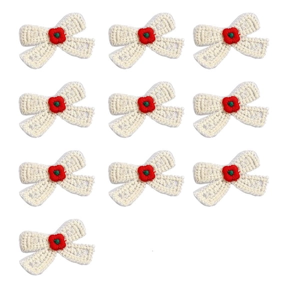 Weflink Embroidery Patches Colorful Cherry Pattern Appliques Adhesive Backing Patches