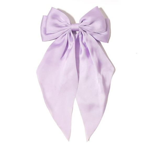 Weflink Extra Long Ribbon Ribbon Hair Clip For Women Teens Securely Hold Thick Hairs
