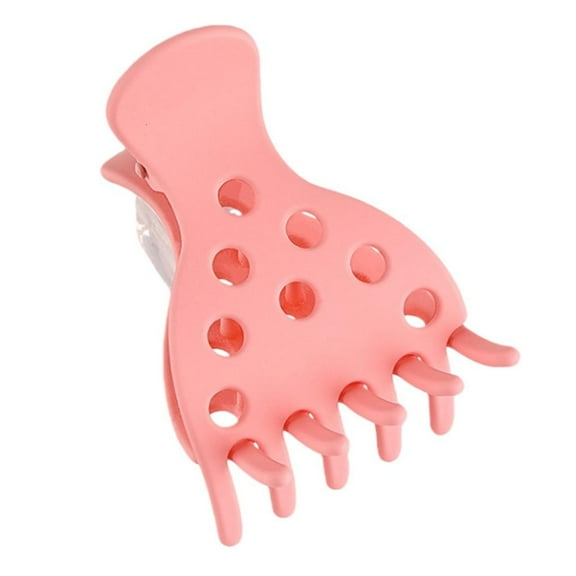 Weflink Fashion Small Hair Clip Solid Color Plastic Hair Claw Women Girls Multiple Color